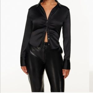 Babaton Leiko Shirt in Black